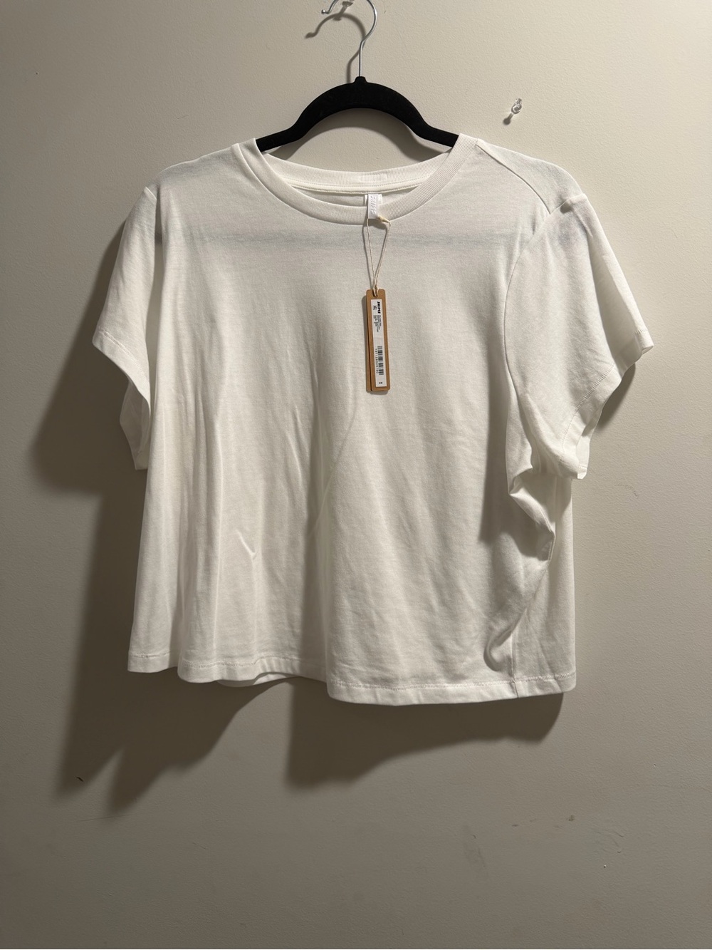 SKIMS White Short-Sleeve Crewneck Tee